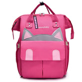 Easy to Carry Diaper Bag for Mother (Kitten Rose Red)